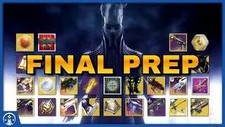 FINAL Reminder: What To Do Before The Final Shape | Destiny 2 Prep