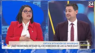 DEBATE: Ruth Hurtado en #EstadoNacional, con Constanza Santa María y Matías del Río