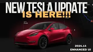 New Tesla Software Update 2024.14 with Enhanced UI in the USA
