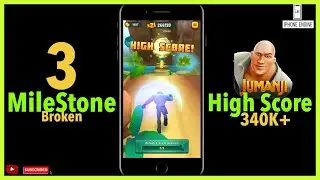 Jumanji: Epic Run Gameplay 3 on iOS devices | Dr. Smolder Bravestone | Milestone | iPhone Engine