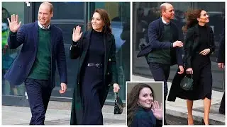 KATE MIDDLETON AND PRINCE WILLIAM MAKE FIRST PUBLIC APPEARANCE SINCE PRINCE HARRY'S BOOK RELEASE