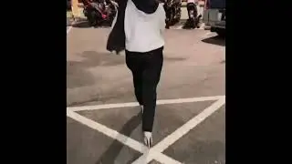 Malaysian Girl FALLS in high heels on the street – Candid Video