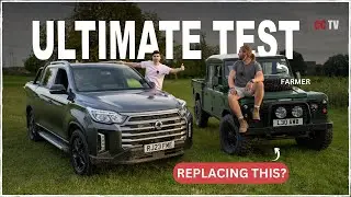 SSANGYONG MUSSO 2023: TOWING | OFF ROAD - Can it survive on a working farm?