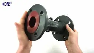 Фильтр сетчатый чугунный Danfoss FVF Ду50 Ру16 с дренажным краном фланцевый 065B7731