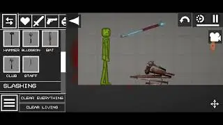 долбим арбуз в игре melon playground