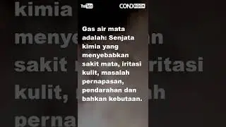 Mengenal lebih dekat gas air mata #shorts #gasairmata