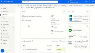 Automatically upload files from OneDrive to Business Central with Power Automate (No customization)