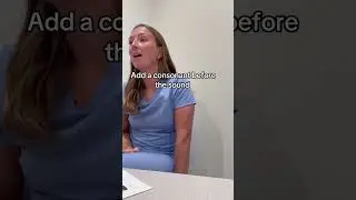 Teaching the K sound in speech therapy