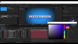 After Affect CC 2015 Tutorial Amazing 3D Text Effect in Flying behind  the camera