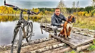 Поездка в лес с Тайсоном на велике