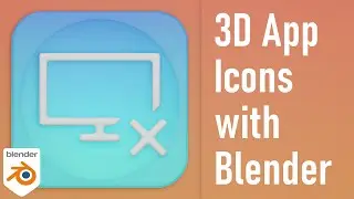 3D App Icons in Blender [Easy] | English
