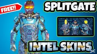 Splitgate: How To GET *FREE* INTEL GAMING SKINS! RARE CHARACTERS SET! (Splitgate 2021)