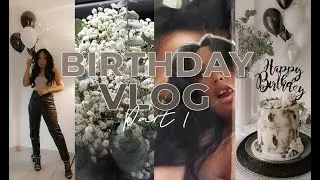 BIRTHDAY VLOG #1: ANOTHER COVID BDAY?... ATTEMPTING TO MAKE MY OWN PINTEREST CAKE!