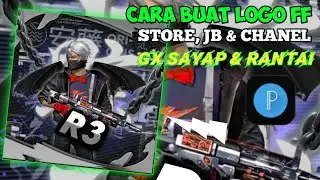 Tutorial Cara Buat Logo ff  JB, Store & Chanel  Efek Sayap dan Rantai di PixelLab