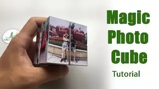 Photo cube/Cách làm album khối lập phương vô cực by LoliGift