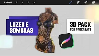 EDITING LIGHTS AND SHADOWS - 3D PACK FOR PROCREATE