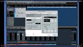 How to Record Audio in Cubase | Getting Started with Cubase Pro 8
