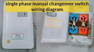 What is off load changeover? | Off Load changeover Switch Two Pole Wiring connection