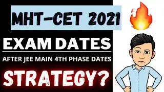 MHT CET 2021 🔥 MHT-CET 2021 Exam Dates Updates 🔥 