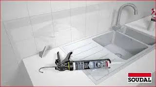 Mastic-colle polymère hybride Fix All Crystal cartouche 290 ml - SOUDAL