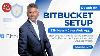 Setup SSH Keys into BitBucket | Setup Java Web App in BitBucket | setup a Git Repo in Bitbucket