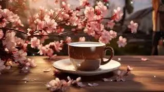 Elegant Tender Spring Jazz 🌺 Relaxing Sweet Coffee Jazz & Soft Morning Bossa Nova Piano for Good Day