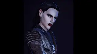 Merlin Manson (character creation in Sims 4)