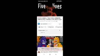 Кто смотрел STUCK INSIDE FNAF MISIC ANIMATED может не смотреть