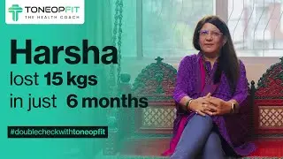62 years old, Harsha lost an incredible 15 kg, an inspiring example of dedication and health.