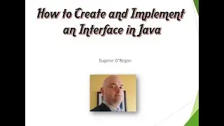How to create and implement a Java Interface in Netbeans