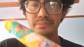 es krim banana race. rasa mantap.