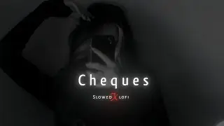 Cheques ( Slowed x lofi ) new song slowed 🔥 attitude song