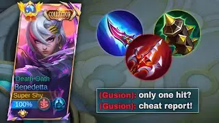 BEST BENEDETTA GUIDE TO UP RANK FASTER!! 🪄 | MOBILE LEGENDS TOP GLOBAL BUILD