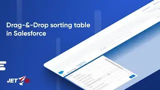Drag&Drop sorting table in Salesforce