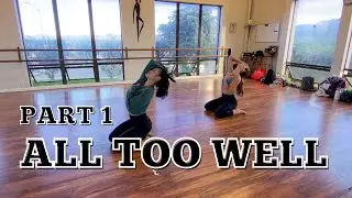Lyrical Dance Tutorial - All Too Well by Taylor Swift (10min version) PART 1