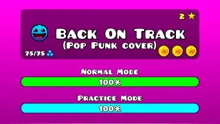 DJVI - Back on Track (Pop Punk cover) - Geometry Dash