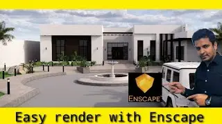 How to render in Enscape sketchup tutorial-16
