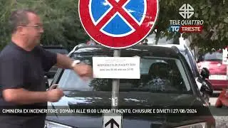 CIMINIERA EX INCENERITORE: DOMANI ALLE 19.00 L'ABBATTIMENTO, CHIUSURE E DIVIETI | 27/08/2024