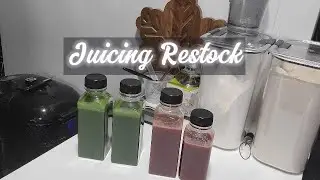 Restock Red and Green Juices... Use What You Have!