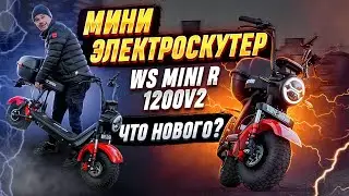 Обзор на мини электроскутер White Siberia Mini R 2.0 1200W для детей и взрослых