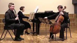 Л. Бетховен - Трио B-dur для кларнета, виолончели и фортепиано, I часть