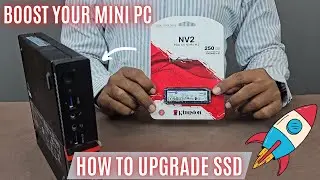 How to Upgrade SSD || Lenovo Think Center M700 series