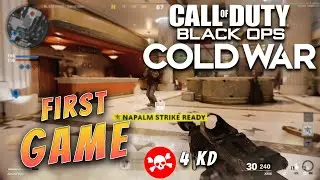 First match in Cold War Alpha. Top Frag #CallofDutyColdWar