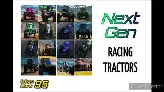 Disney pixar cars 3 all Next gen racing tractors from the movie