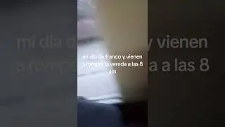 cuando te arruinan tu día de descanzo