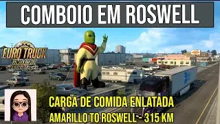 ATS - Carga de Comida Enlatada - Amarillo to Roswell - 315 km