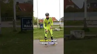 Learn to skate on your outside edge - Immidiately!!! 🛼 3 super simple steps!