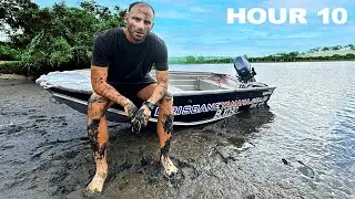 12 Hour River Mouth Fishing Challenge - How Many Species Can I Catch?