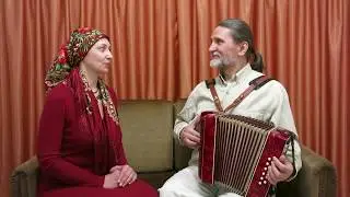 Несе Галя воду. Українська народна пісня під гармонь. Виконує Дует Борисове Поле.