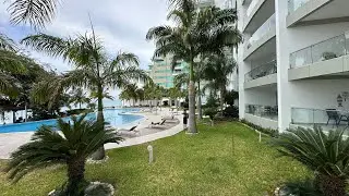 Departamento amoblado frente al mar en alquiler en exclusivo edificio Mykonos